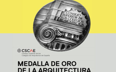cscae convoca la medalla de oro a la arquitectura