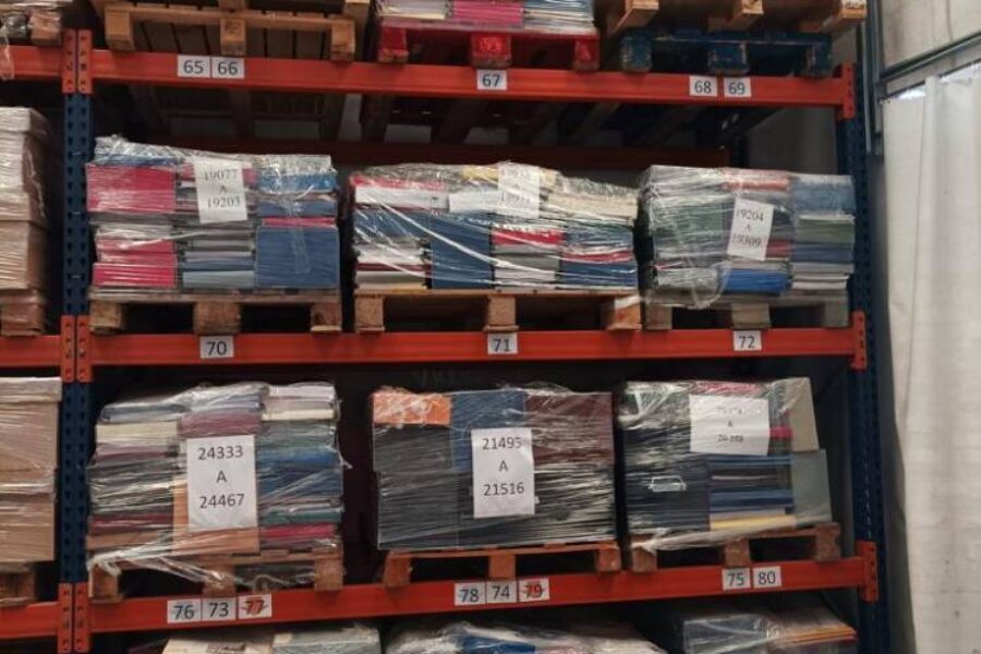 traslado documentacion sede