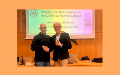 reconocimiento a carlos rojo colegio arquitectos de toledo